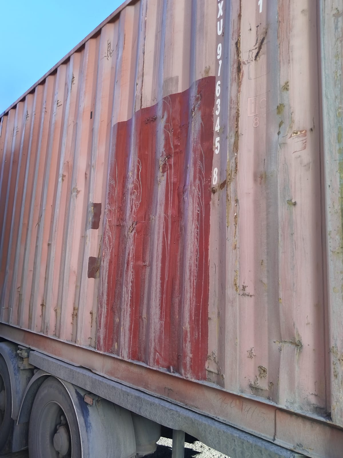 Морской контейнер AMXU9763458